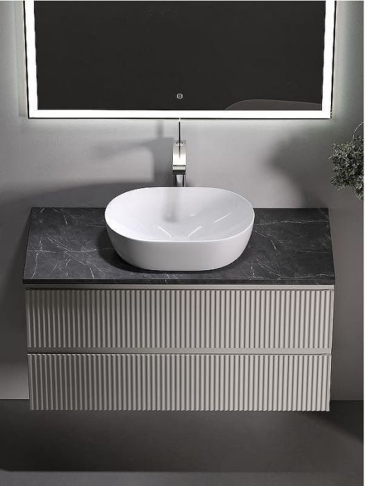 Тумба под раковину Sancos Snob R 100 SNR100CE подвесная Beige Soft