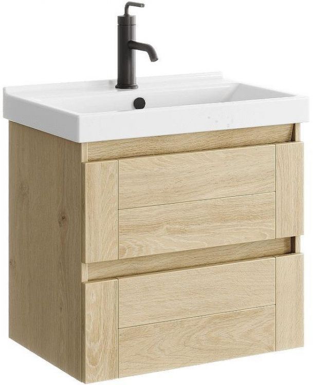 Тумба под раковину Aqwella Astrid 60 AST0106DD подвесная Дуб Давос