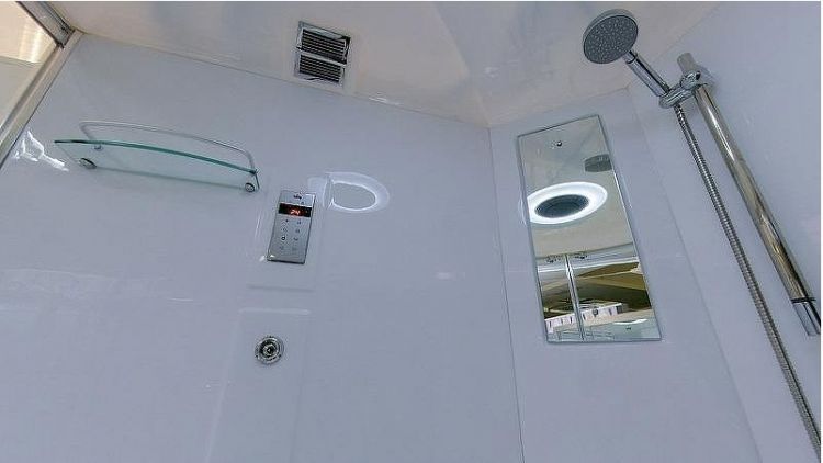 Душевой бокс Timo Lux 150x150 T-7755 с гидромассажем