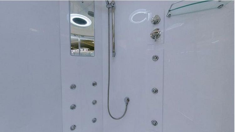 Душевой бокс Timo Lux 150x150 T-7755 с гидромассажем