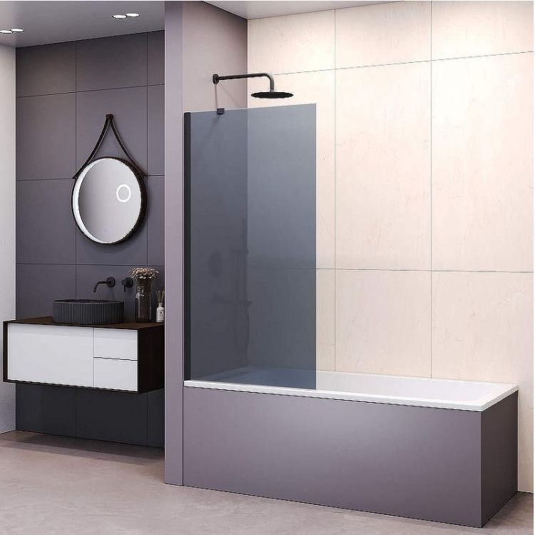 Шторка на ванну RGW Screens SC-151B 80х150 351115108-34 профиль Черный стекло тонированное Шторка на ванну RGW Screens SC-151B 80х150 351115108-34 профиль Черный стекло тонированное