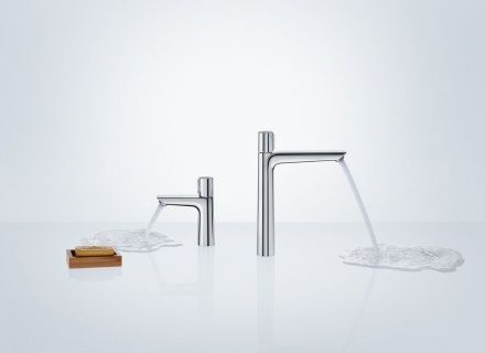 Смеситель для раковины, Hansgrohe Talis 71717340 шлифованный чёрный 