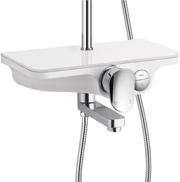 Душевая система WeltWasser WW DP 1020 WT 10000003185 Хром Белая