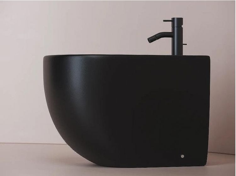 Биде Ceramicanova Metropol CN4005MB Черное матовое
