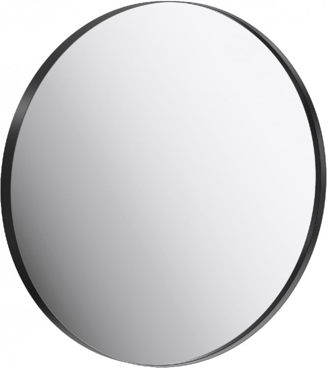 Зеркало круглое AQWELLA RM 80 см, RM0208BLK