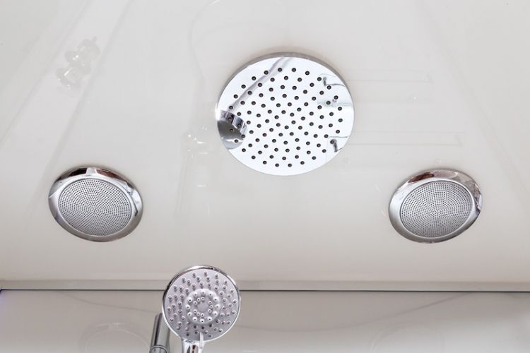 Душевая кабина Deto A09 LED с гидромассажем 90x90x220 Душевая кабина Deto A09 LED с гидромассажем 90x90x220