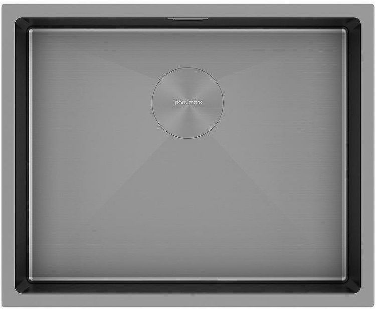 Кухонная мойка Paulmark Next 54 Uni PM215444-MG Матовый серый