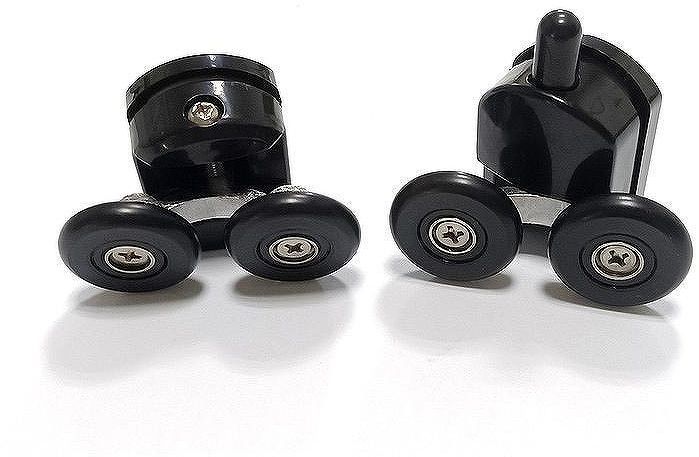 Душевая дверь Abber Schwarzer Diamant 160 AG30160BH профиль Черный стекло прозрачное