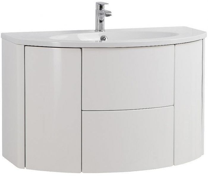 Тумба под раковину Cezares Eden 90 55146 подвесная Bianco Lucido