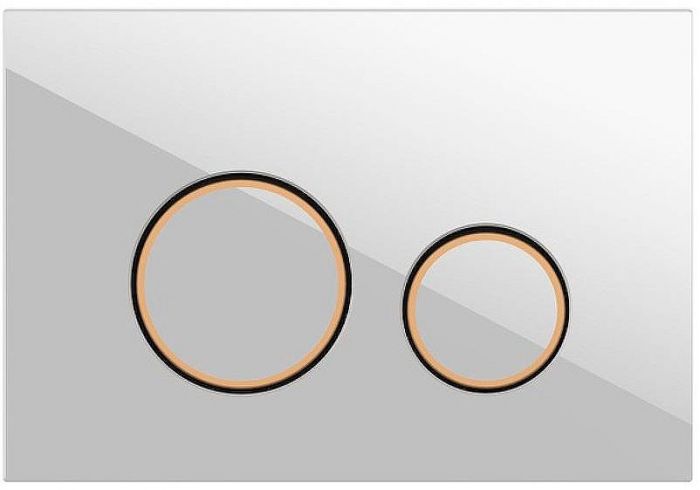 Клавиша смыва Cersanit Link 63535 Белая матовая