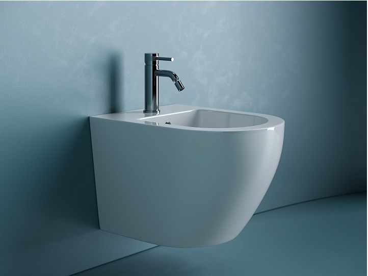 Подвесное биде CERAMICANOVA Uno CN11002