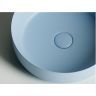 Умывальник CERAMICANOVA Element чаша накладная круглая (цвет Голубой Матовый) CN6022ML