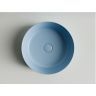 Умывальник CERAMICANOVA Element чаша накладная круглая (цвет Голубой Матовый) CN6022ML