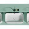 Умывальник CERAMICANOVA Element чаша накладная прямоугольная (цвет Белый Матовый) CN6054MW