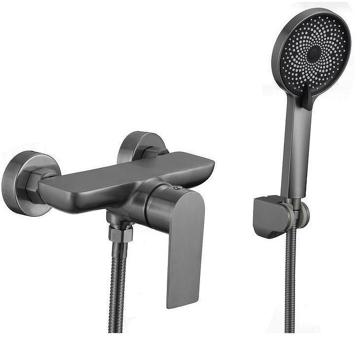 Смеситель для душа Fmark FS8802Q цвет Графит Смеситель для душа Fmark FS8802Q цвет Графит