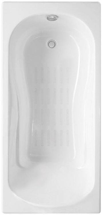 Чугунная ванна Delice Haiti Luxe 150х80 DLR230636-AS без отверстий под ручки с антискользящим покрытием