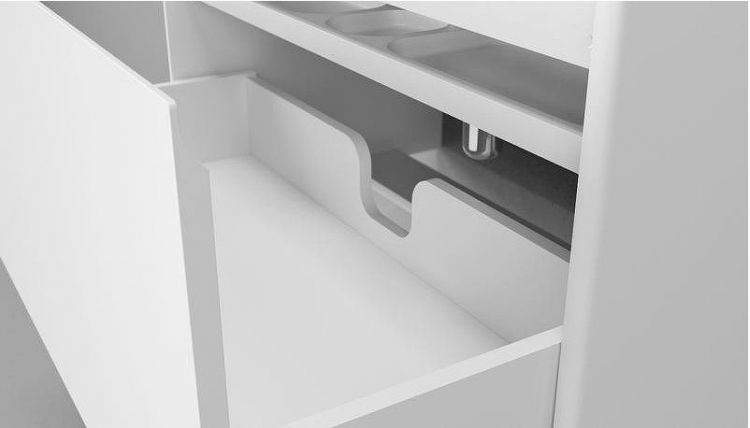 Тумба под раковину Velvex Klaufs 60 tpKLA.60.2Y-616.216 Белая