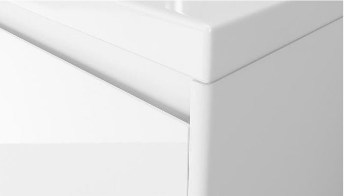 Тумба под раковину Velvex Klaufs 60 tpKLA.60.2Y-616.216 Белая