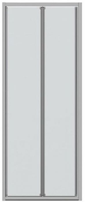 Душевая дверь Bravat Drop 80 BD080.4120A профиль Хром стекло прозрачное