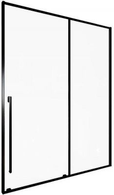 Душевая дверь Allen Brau Fantasy 160 3.11010.31 профиль Черный матовый стекло прозрачное