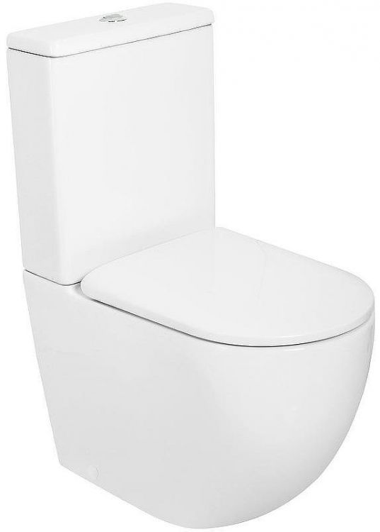 Унитаз компакт Cezares Stylus CZR-152-CPR без бачка и сиденья Унитаз компакт Cezares Stylus CZR-152-CPR без бачка и сиденья