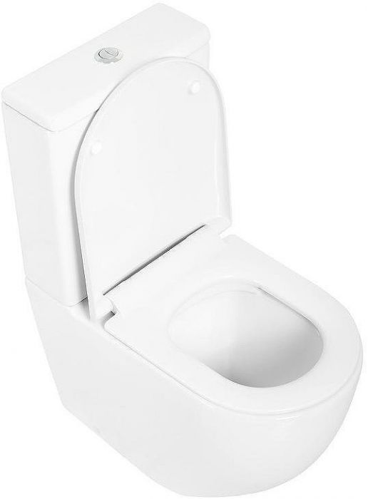 Унитаз компакт Cezares Stylus CZR-152-CPR без бачка и сиденья