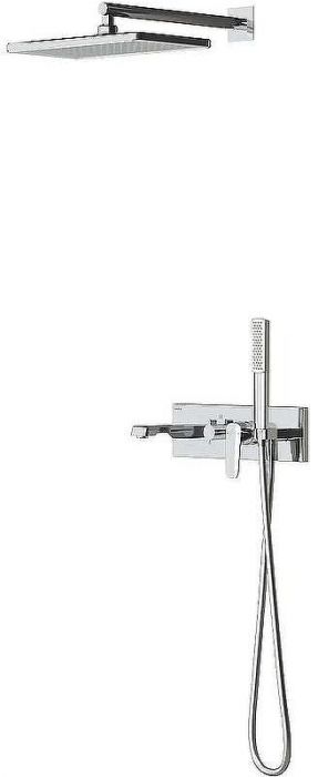 Душевая система Teska Enjoy AS3110 Хром