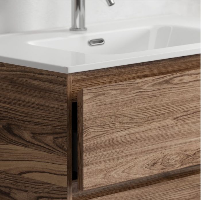 Тумба напольная под раковину SANCOS Libra Floor, дуб чарльстон 690х450х840 мм, LB70FECH