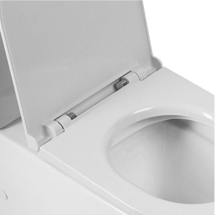 Унитаз компакт BelBagno Sfera-R BB2141CPR/BB902SC без бачка с сиденьем Микролифт