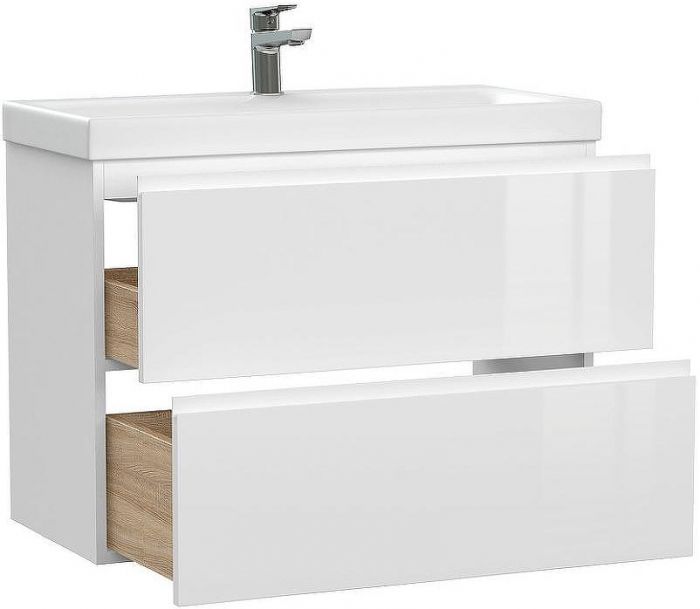 Тумба под раковину Cersanit Moduo 80 64141 подвесная Белая