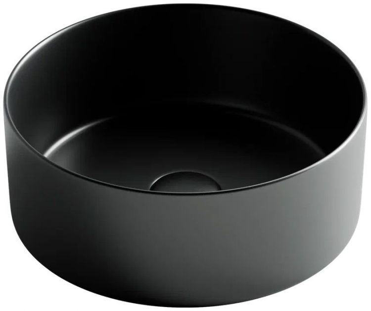 Умывальник чаша SANCOS Element накладная круглая 358x358x137мм, CN6032MB