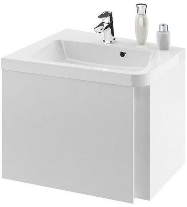 Тумба под раковину Ravak SD 10° 65 L X000000745 подвесная Белая