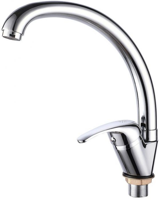 Смеситель для кухни Ростовская Мануфактура Сантехники SL128-011F-1 Хром