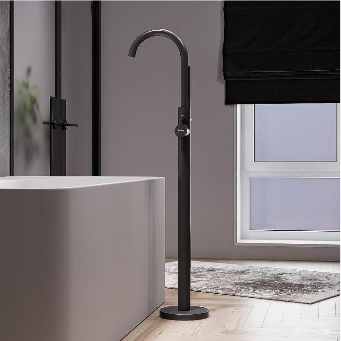 Смеситель для ванны Damixa Scandinavian Pure 365000300 Черный матовый