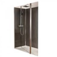 Душевая перегородка Jacob Delafon Contra E22WP40-GA стекло прозрачное профиль хром