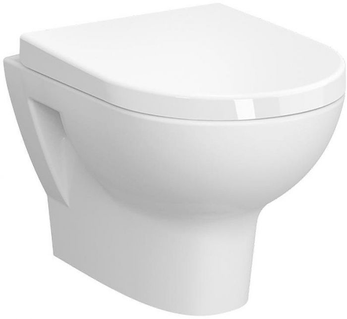Комплект унитаза с инсталляцией Vitra Zentrum L-box 9012B003-7206 с сиденьем Микролифт и клавишей смыва Хром глянцевый