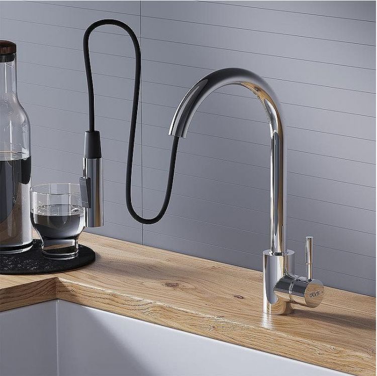 Смеситель для кухни Dorff Logic D3007500 Хром