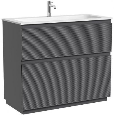 Тумба под раковину Sancos Folk Floor 100 FL100FGS цвет Grey soft