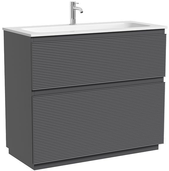 Тумба под раковину Sancos Folk Floor 100 FL100FGS цвет Grey soft