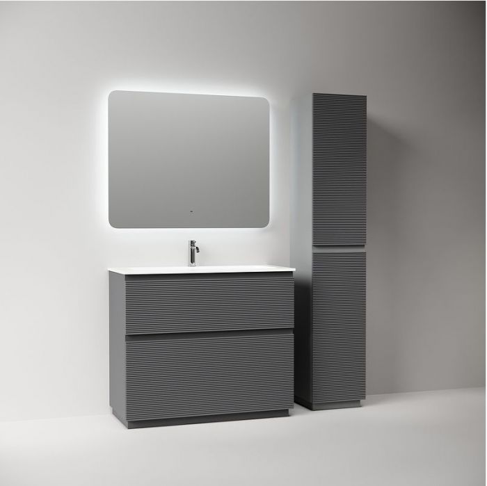 Тумба под раковину Sancos Folk Floor 100 FL100FGS цвет Grey soft