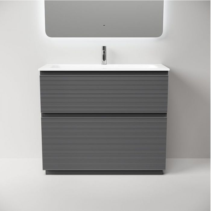 Тумба под раковину Sancos Folk Floor 100 FL100FGS цвет Grey soft