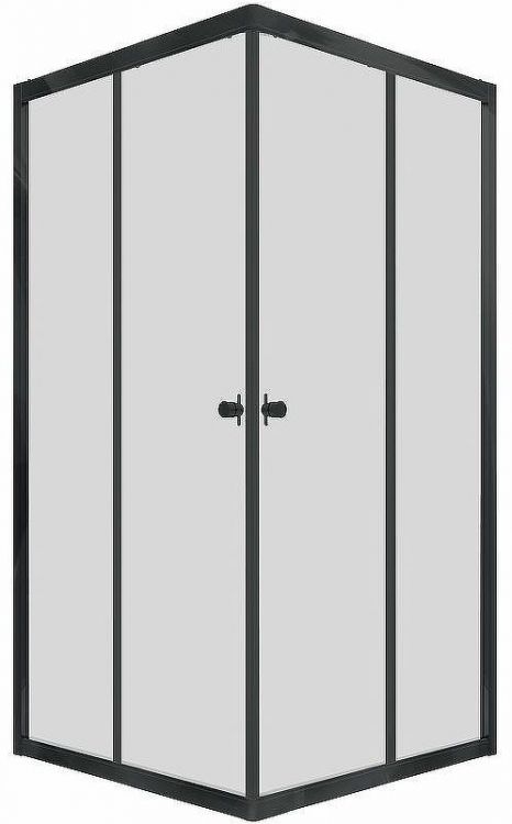Душевой уголок Triton Вента-Блэк 100х100 Щ0000054477 профиль Черный стекло прозрачное Душевой уголок Triton Вента-Блэк 100х100 Щ0000054477 профиль Черный стекло прозрачное