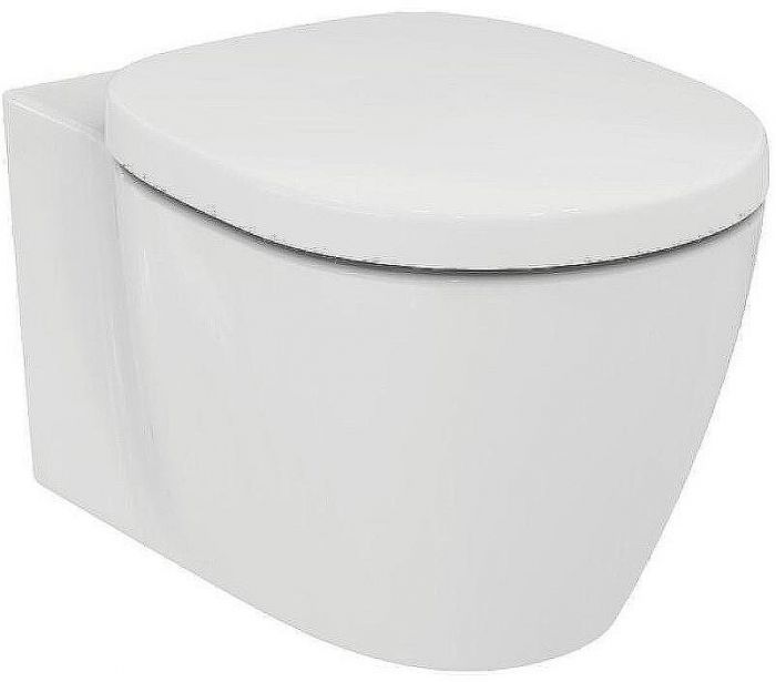 Комплект унитаза с инсталляцией Ideal Standard Connect P211601 с сиденьем Микролифт и клавишей смыва Хром