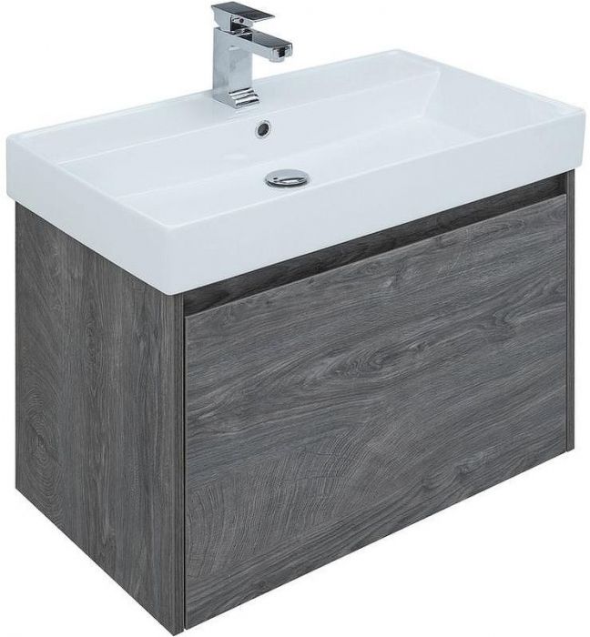 Комплект мебели для ванной Aquanet Nova Lite 75 242295 подвесной Дуб рошелье