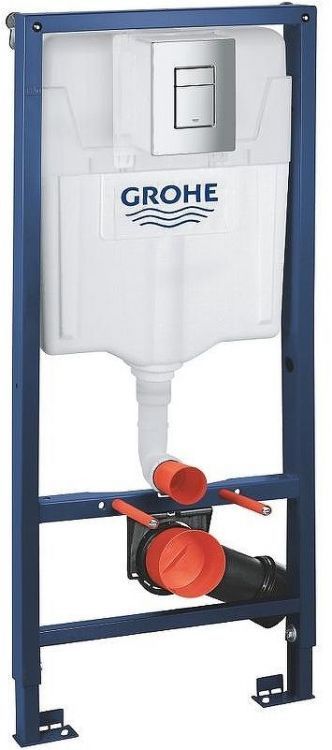 Комплект унитаза Avimano Promotion 1000080 с инсталляцией Grohe Rapid SL 38772001 с сиденьем Микролифт и клавишей смыва цвет Хром Комплект унитаза Avimano Promotion 1000080 с инсталляцией Grohe Rapid SL 38772001 с сиденьем Микролифт и клавишей смыва цвет Хром