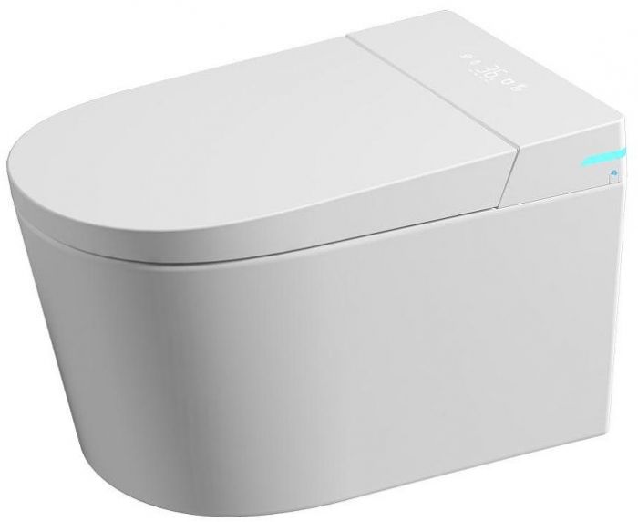 Комплект унитаза биде с инсталляцией Abber Bequem AC1123SR-AC0101P2 цвет Белый с сиденьем Микролифт