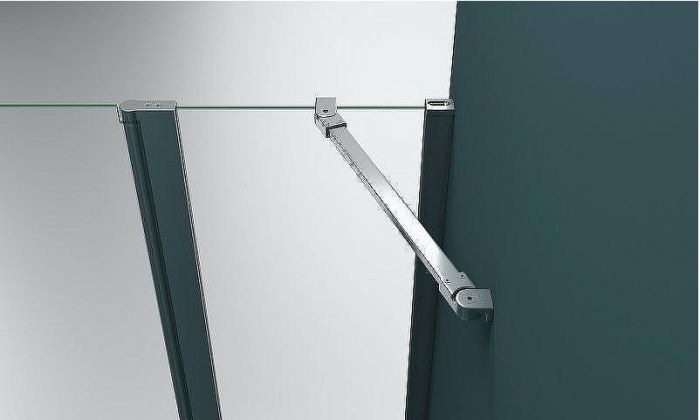 Душевой уголок BelBagno Etna 90х100 ETNA-AH-12-90/100-C-Cr профиль Хром стекло прозрачное