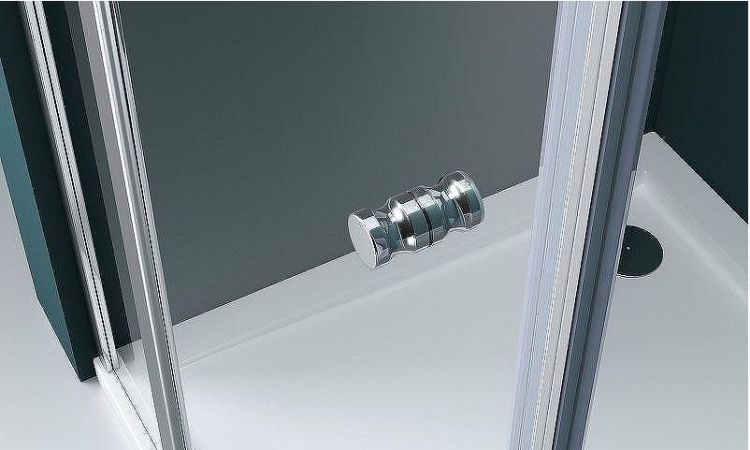 Душевой уголок BelBagno Etna 90х100 ETNA-AH-12-90/100-C-Cr профиль Хром стекло прозрачное