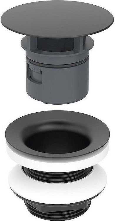 Донный клапан Geberit 152.080.14.1 Черный матовый