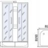 Душевая кабина River Neva 80x80 МТ Б/К 10000001285 с поддоном